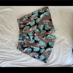 Boardies leopard swim trunks